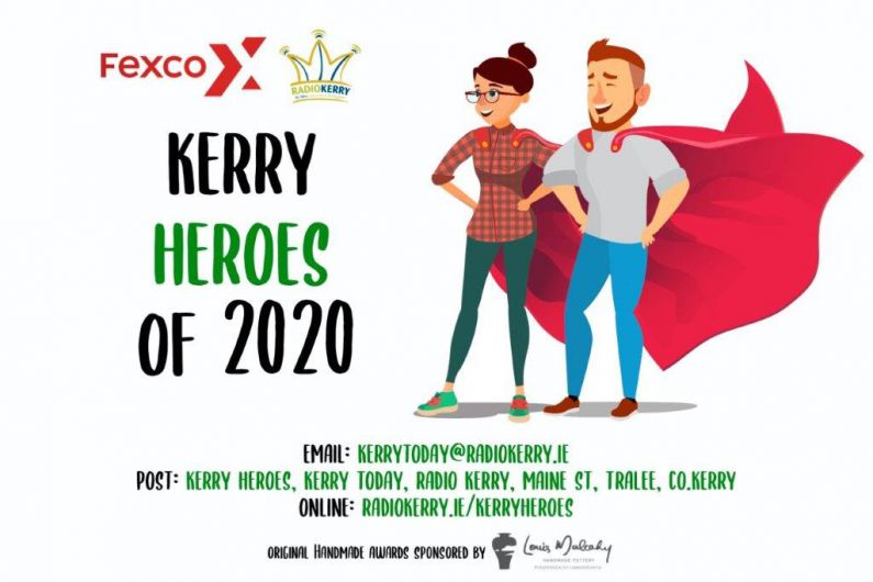 Eight recipients of Fexco Kerry Heroes 2020 revealed