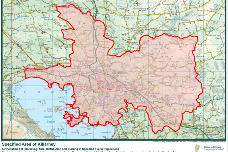 Greater Killarney area becomes low smoke zone