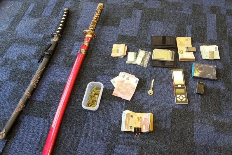 Samurai swords seized in Killarney