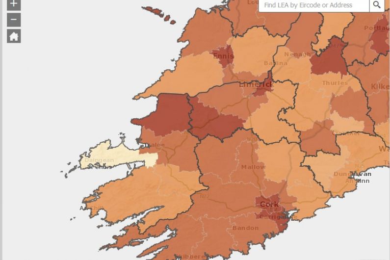 Chorca Dhuibhne has fewest cases of COVID-19 in the Republic