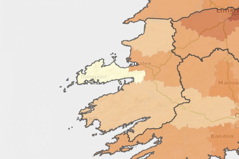 Corca Dhuibhne one of two LEAs that recorded fewer than five COVID cases