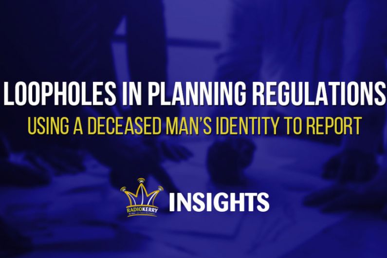 Loopholes in Planning Regulations &ndash; Using a Deceased Man&rsquo;s Identity to Report