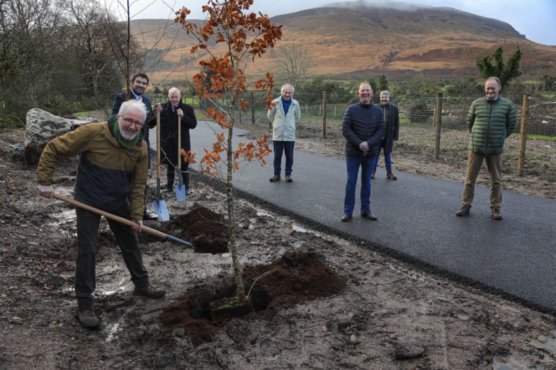 New car park and access road at Tomies Wood officially opened