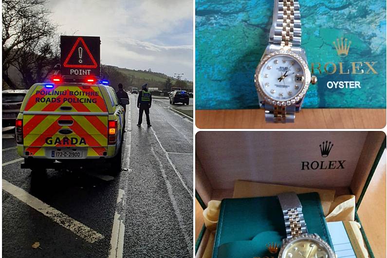 Two people arrested, and drugs and Rolex watches seized by Listowel gardaí