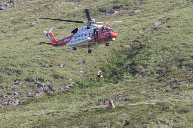 Man in his 70s airlifted from Torc this afternoon