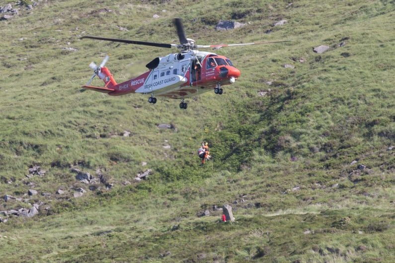 Man in his 70s airlifted from Torc this afternoon