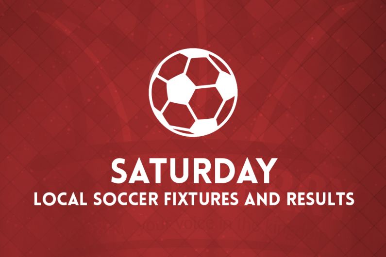 Saturday's Local Soccer Results &amp; Fixtures