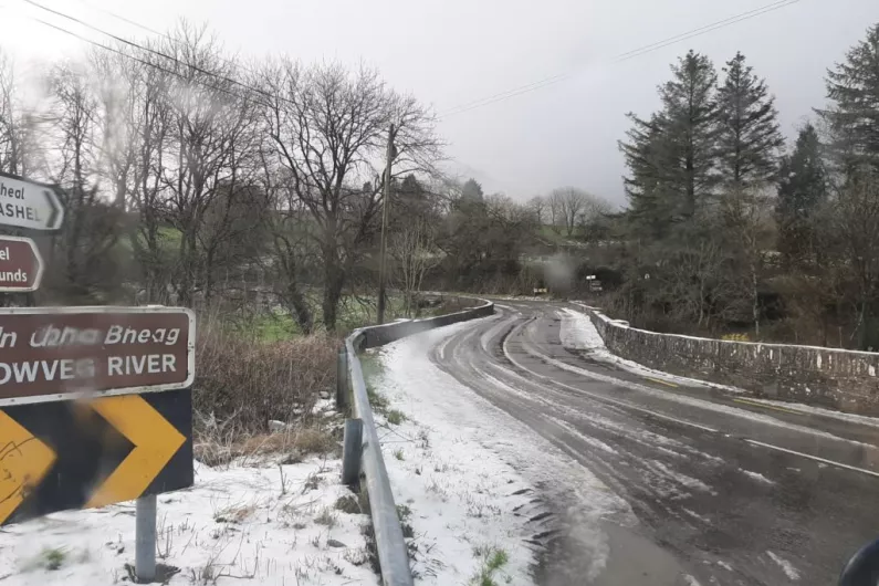 Motorists advised to drive with care as hazardous conditions reported on Kerry roads