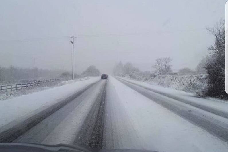 Motorists warned of treacherous road conditions as low temperature alert remains until midday