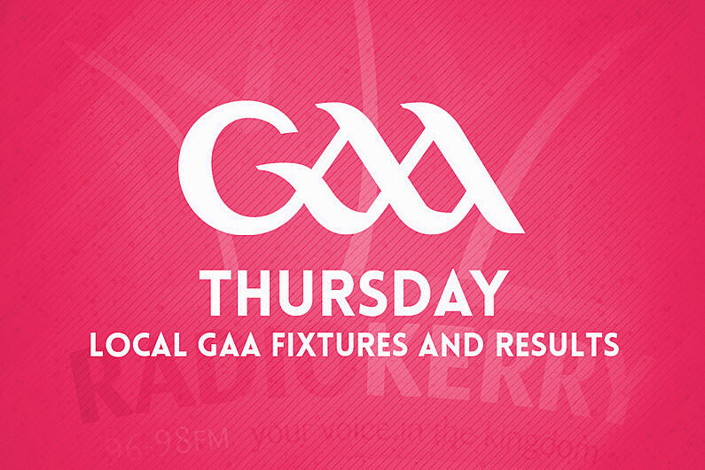 Thursday GAA Fixtures