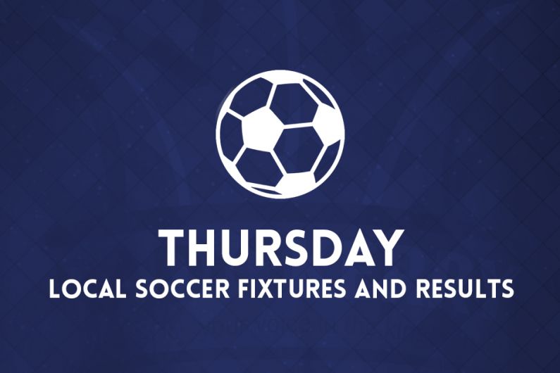 Thursday Local Soccer Fixtures