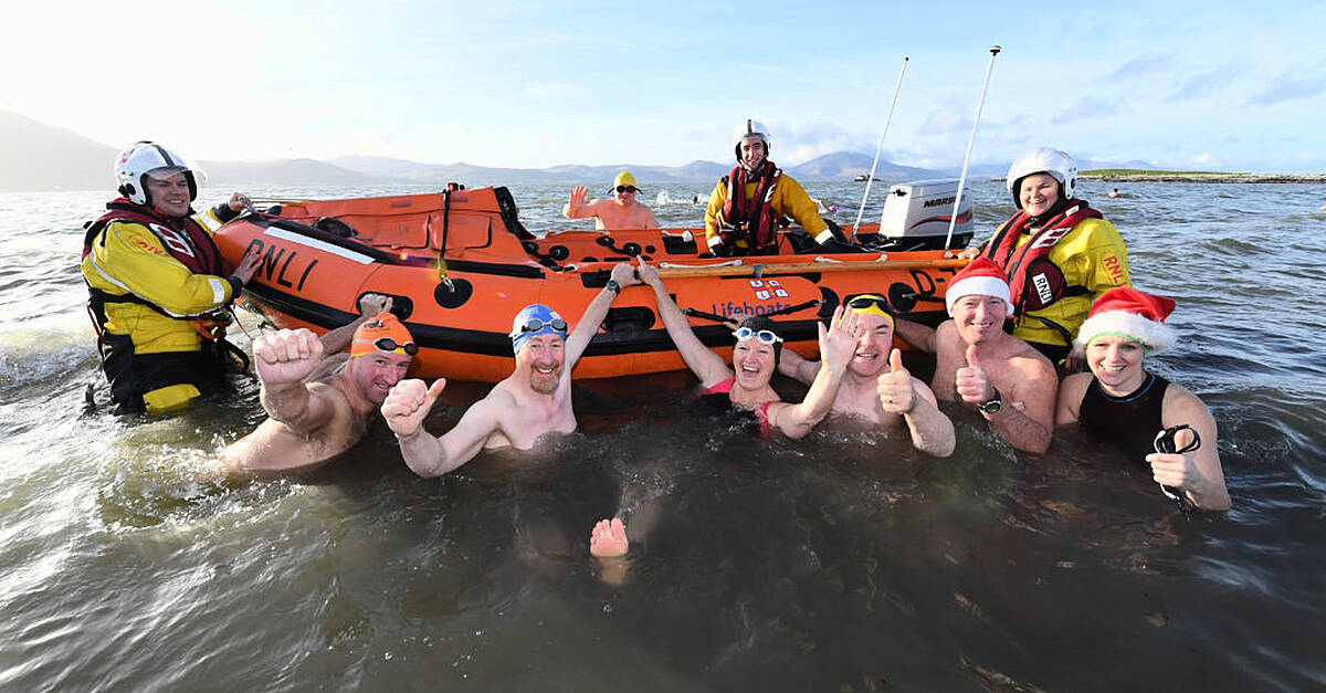 Christmas Swims Across Kerry Raise Funds for Charities