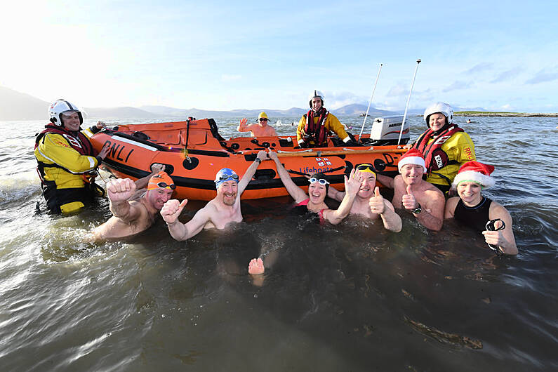 Christmas swims taking place in Kerry today