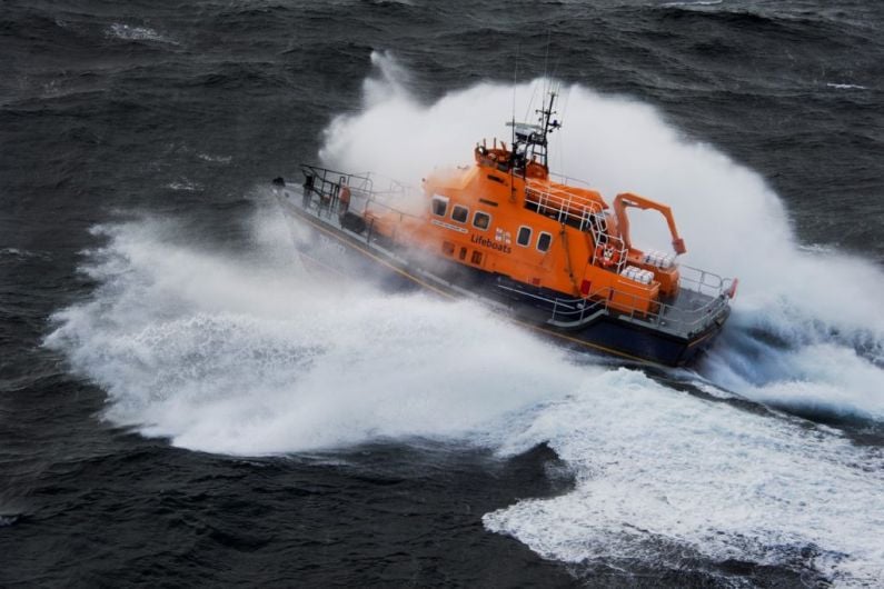 Two men on inflatable mattress rescued from the sea off Dingle Bay