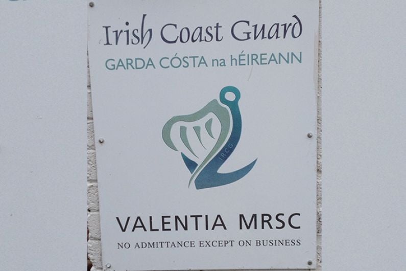 Valentia Coastguard assist in medevac off Kerry coast this morning