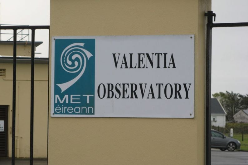 134 hours of sunshine recorded in Valentia Observatory in September