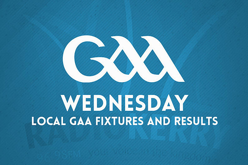 Wednesday Local GAA fixtures and results