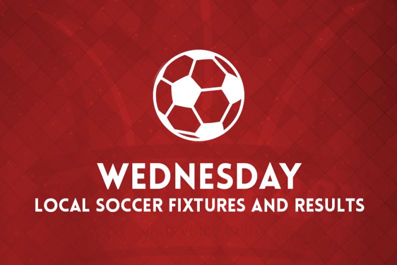 Wednesday local soccer fixtures