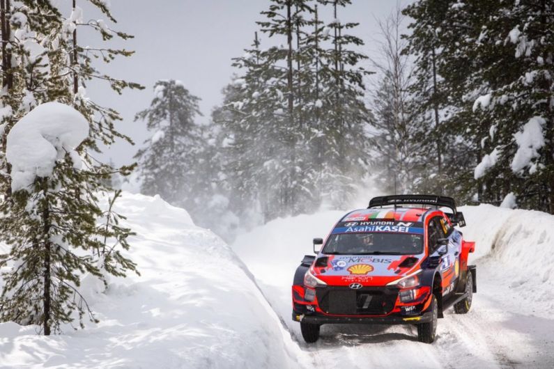 Fourth Place Finish For Breen/Nagle at WRC Artic Rally Finland.