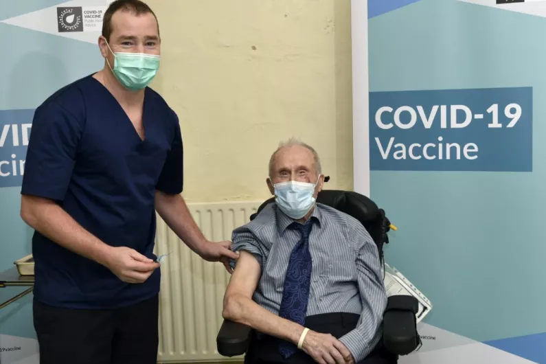 95-year-old becomes first person in Kerry residential facility to receive vaccine