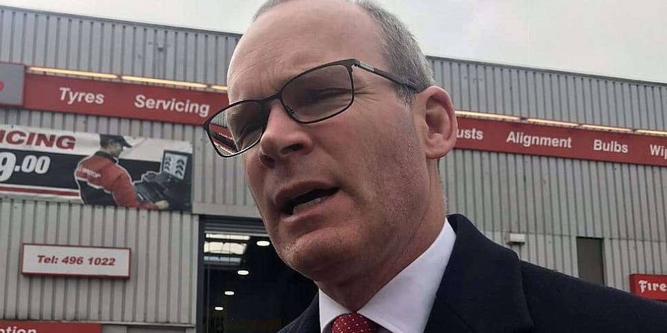 Coveney tells Irish people on...