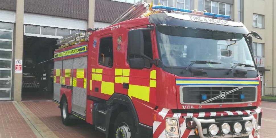 Cork City Fire Brigade attend...