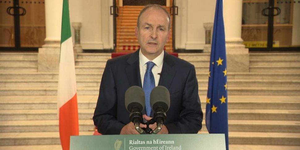 Taoiseach Micheál Martin Restr...