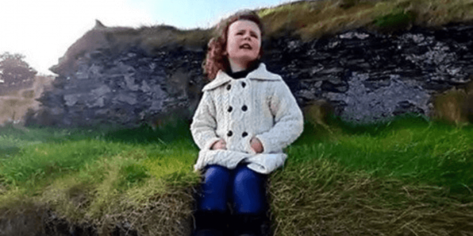 WATCH: Video of Cork girl sing...