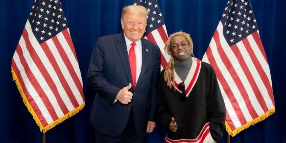 Rapper Lil Wayne thanks Donald...