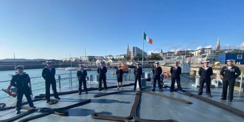 Irish Navy celebrates 75th ann...