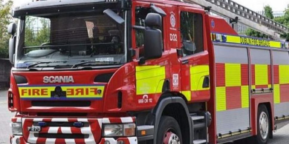 Cork City Fire Brigade crews t...