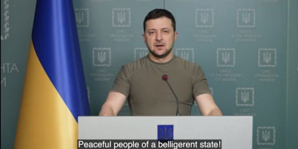 Zelenskyy asks for people to s...