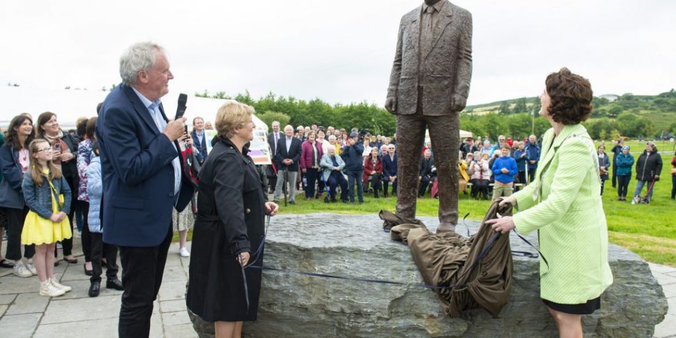 Life-Sized Statue Unveiled In...