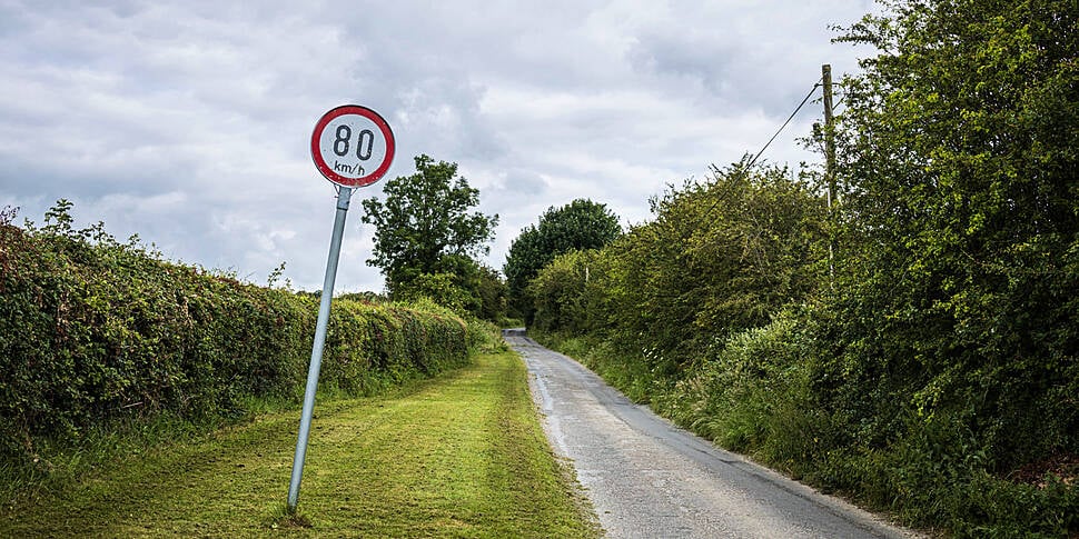 Speed limits on roads in the c...