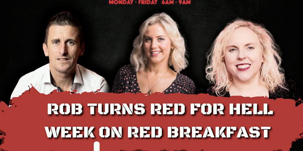 Rob Turns Red for Hell Week