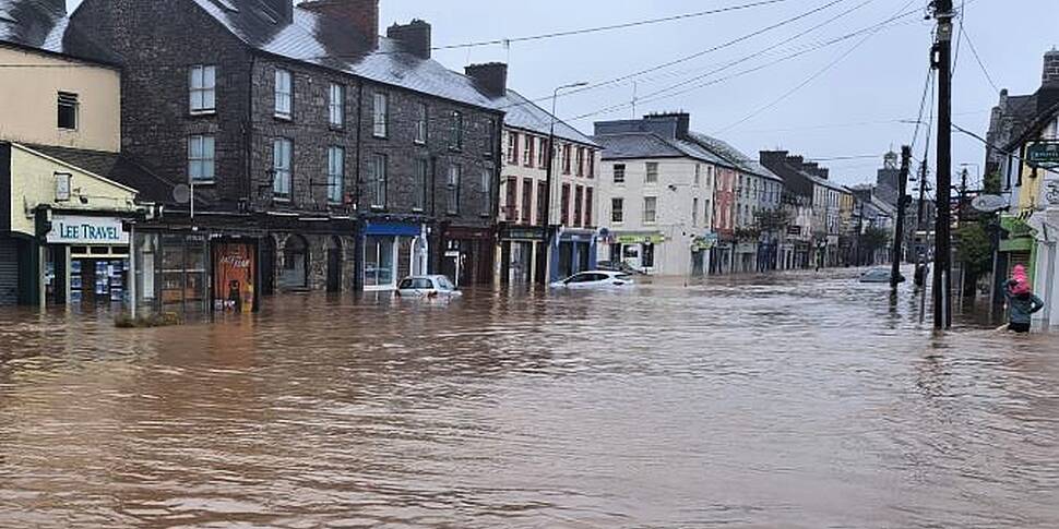 Midleton town is under water a...