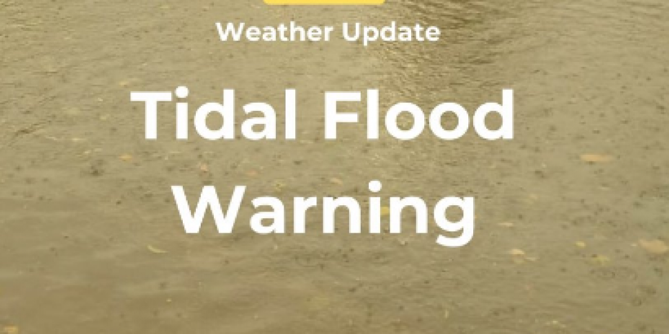 Tidal flooding expected in the...