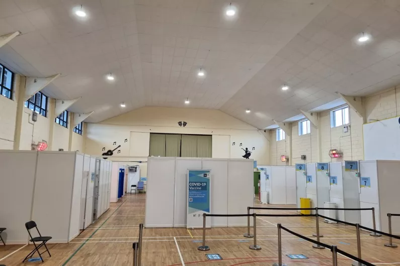 Our reporter takes a look around Longford's new vaccine centre