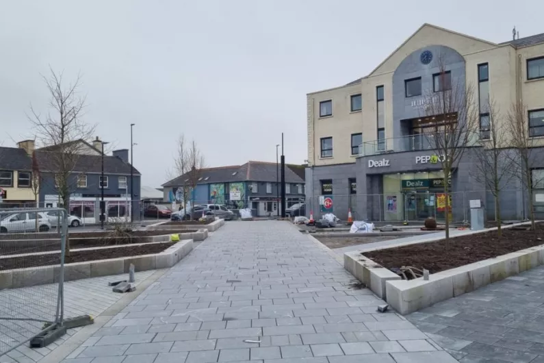 Hopes public realm works in Longford will be complete by March