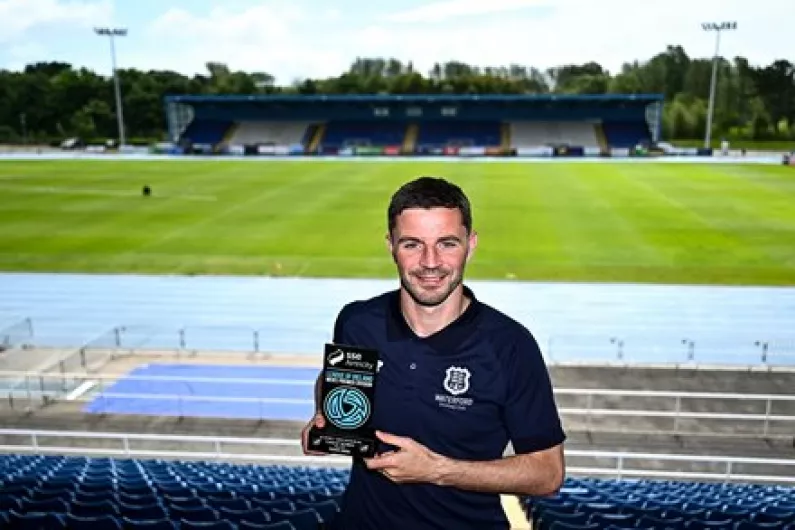 Pádraig Amond is SSE Airtricity/SWI Player-of-the-month
