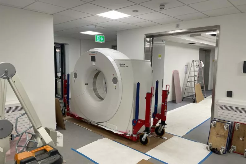 Long awaited CT scanner arrives at Portiuncula Hospital