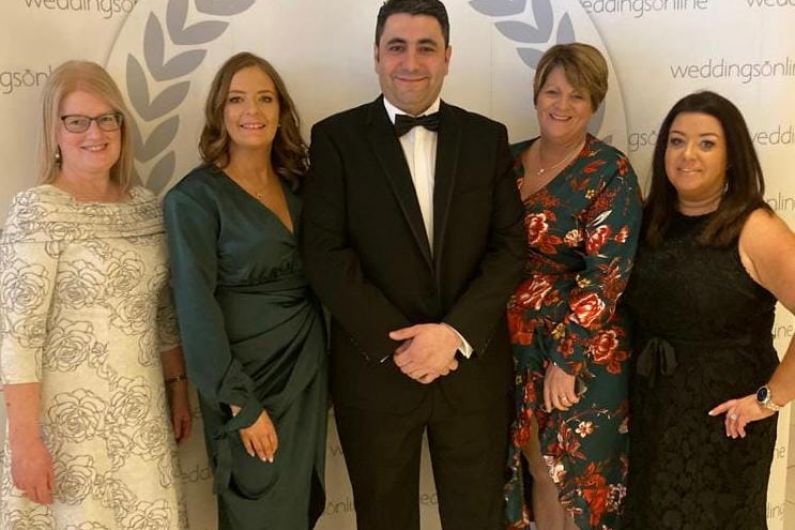 Leitrim Hotel honoured at this year's Weddings Online Awards