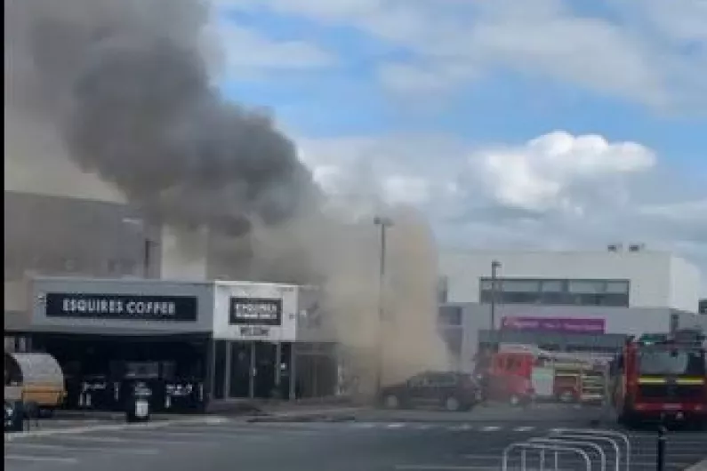 Fire reported at business premises in Axis Centre off N4 in Longford