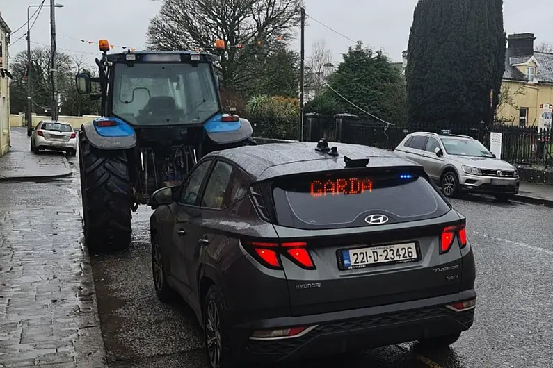 Roscommon Garda&iacute; stop uninsured and untaxed teen on tractor