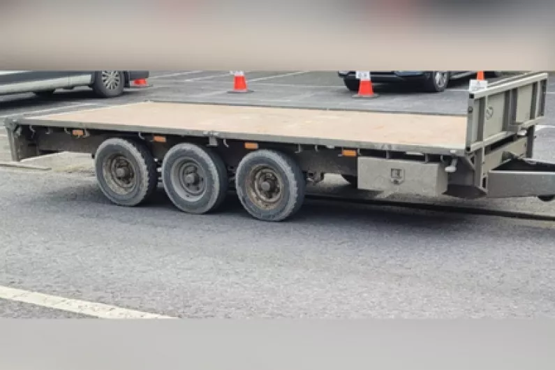 East Galway Gardai appeal for information on stolen trailer