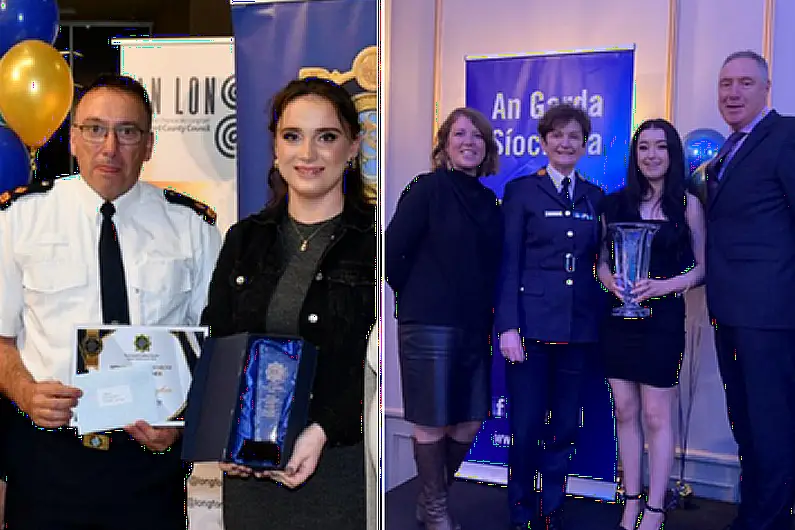 Recognition for local students at Garda Youth Awards