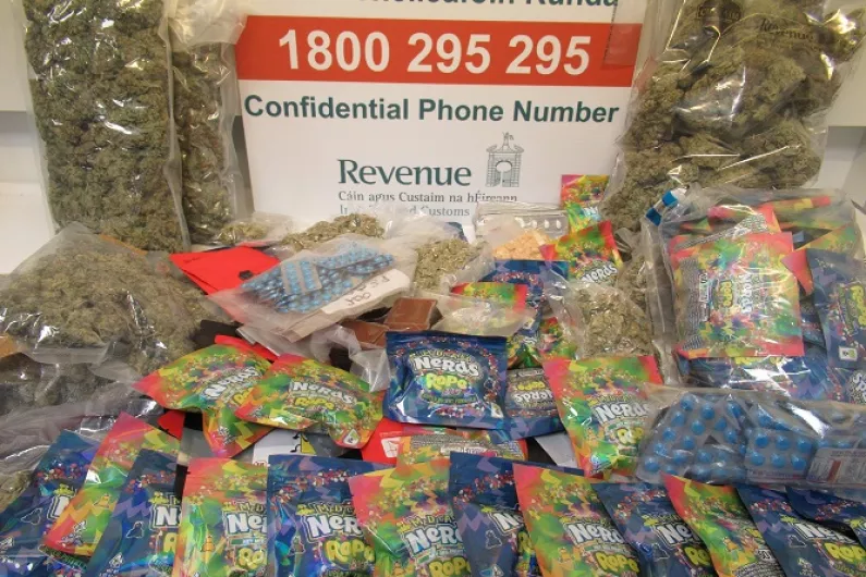 Drugs worth almost &euro;50,000 discovered in Athlone