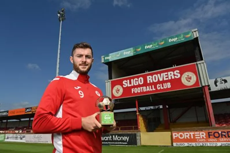 Sligo&rsquo;s Aidan Keena is SSE Airtricity/SWI player of the month