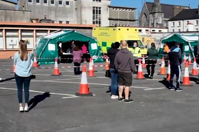 Hundreds attend walk-in Covid clinics in Athlone and Ballinasloe