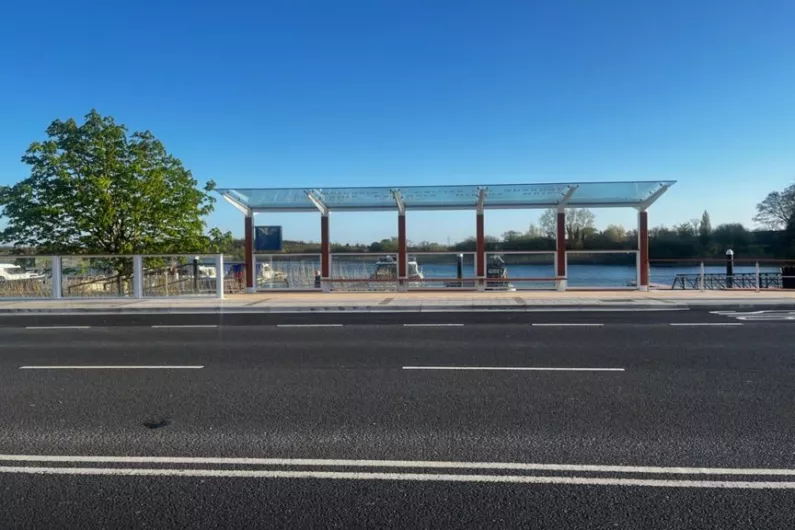 Cost of Carrick bus stop and other works - &euro;740,000